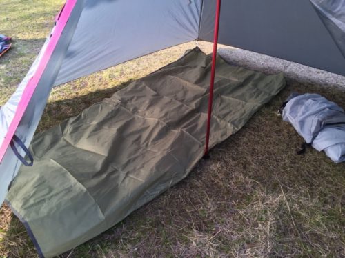 アウトドア テント/タープ DOD ライダーズワンポールテントはバイクキャンプにおすすめ 