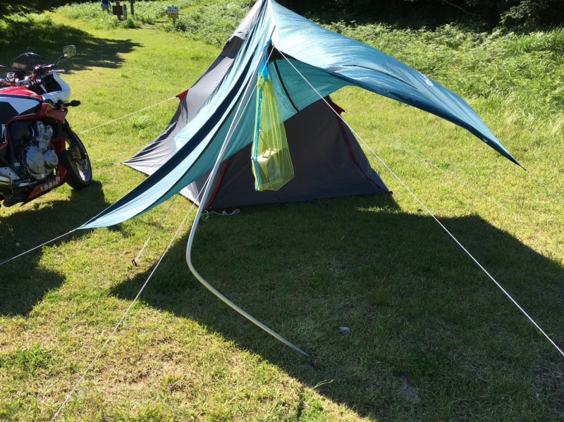モンベル ミニタープHX：ソロキャンプにくつろぎの屋根 – CampGARAGE 
