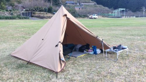 テンマク パンダTC:インプレと弱点の対策。冬のソロキャンプにも 